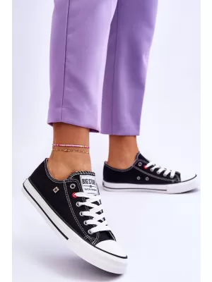 Дамски кецове BIG STAR SHOES T274023 ЧЕРЕН