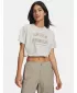 Дамска тениска UNDER ARMOUR BUNGEE HEM TEE 6010950-110 БЯЛО