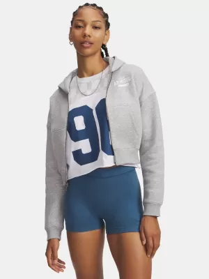 Дамски суичър UNDER ARMOUR ICON FLEECE NOV FZ 6010978-011 СИВО