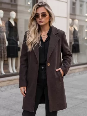 Дамско палто DSTREET NY0814 КАФЯВО