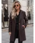 Дамско палто DSTREET NY0814 КАФЯВО