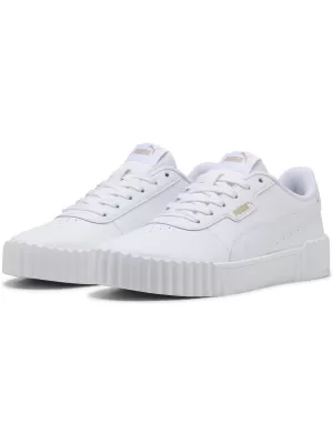 Дамски обувки PUMA CARINA 3.0 40036501 ПУМА БЯЛО/ПУМА ЗЛАТО