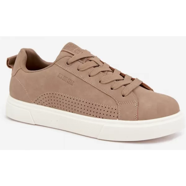  Мъжки кецове BIG STAR SHOES UU174322 БЕЖОВО 
