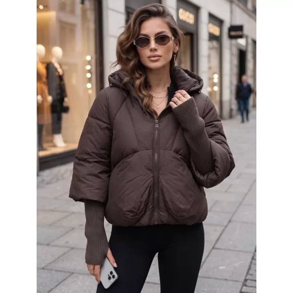  Дамско яке DSTREET TY5896 КАФЯВО 