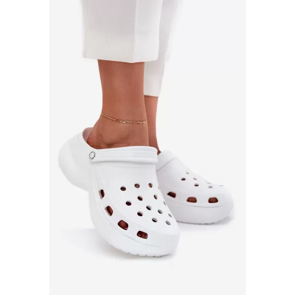  Дамски чехли BIG STAR SHOES RR274A119 БЯЛО 