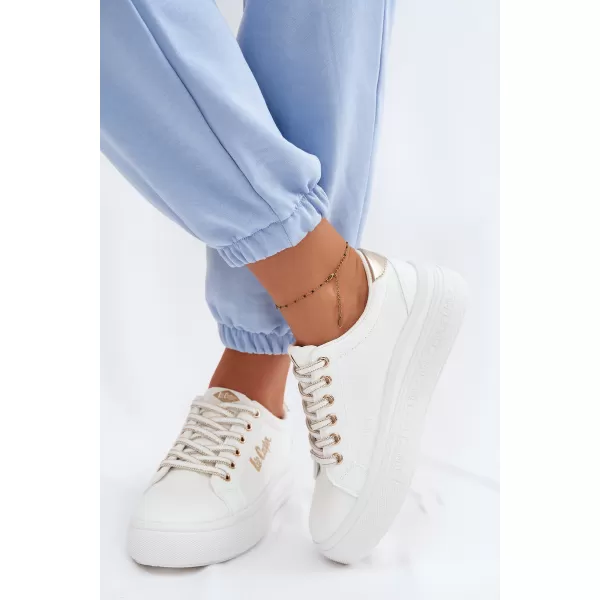  Дамски кецове LEE COOPER LCW-26-44-4478 БЯЛО 