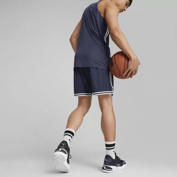  Мъжки шорти PUMA HOOPS TEAM GAME SHORT 676629-03 ПУМА ФЛОТ 