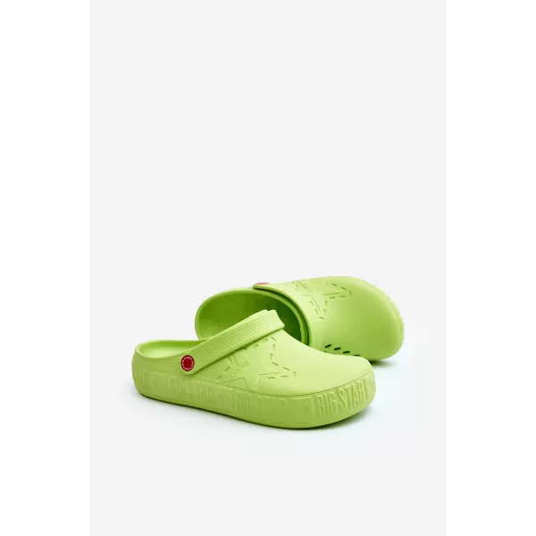  Мъжки чехли BIG STAR SHOES II175005 ЗЕЛЕНО 