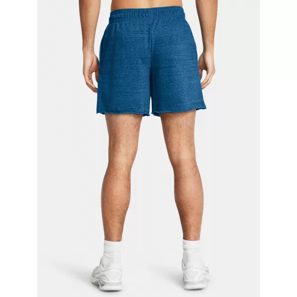  Мъжки шорти UNDER ARMOUR RIVAL TERRY 6IN SHORT 1382427-406 СИНЬО 