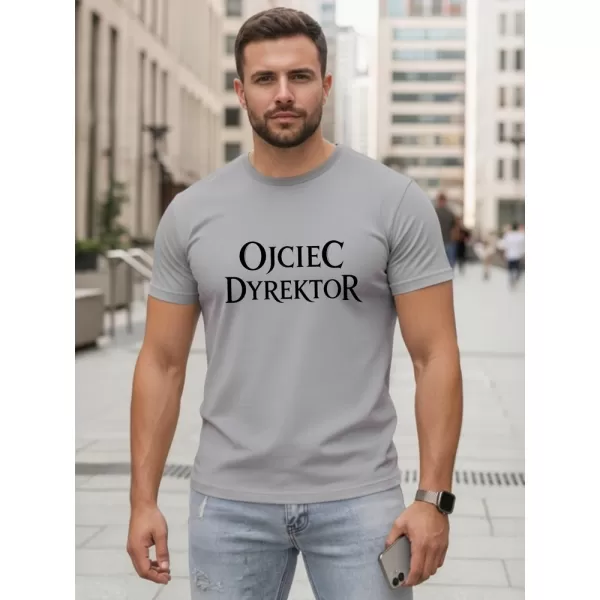  Мъжка тениска DSTREET NX5144R-SL СВЕТЛО СИВО 