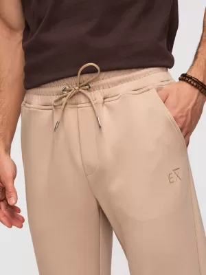 Мъжки спортен панталон OMBRE OM-PSBC-0221 БЕЖОВО