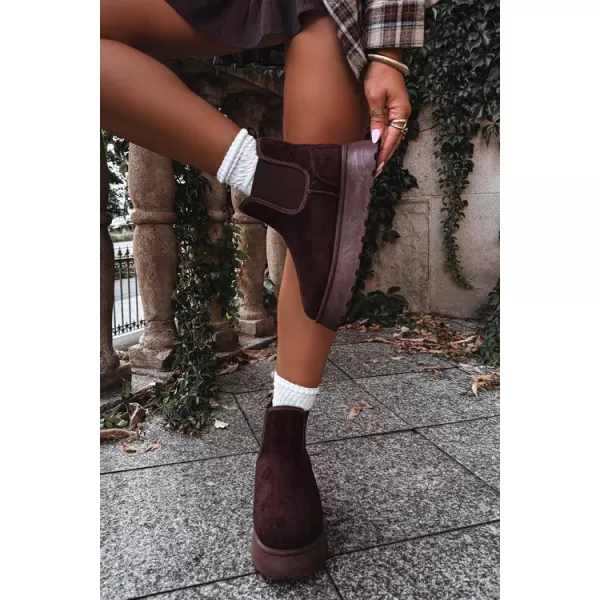  Дамски обувки BIG STAR SHOES UU274174 КАФЯВИ/БЕЖОВИ СЕНКИ 