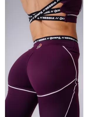 Дамски клин NEBBIA OLYMPIA HIGH-WAIST 935 БОРДО