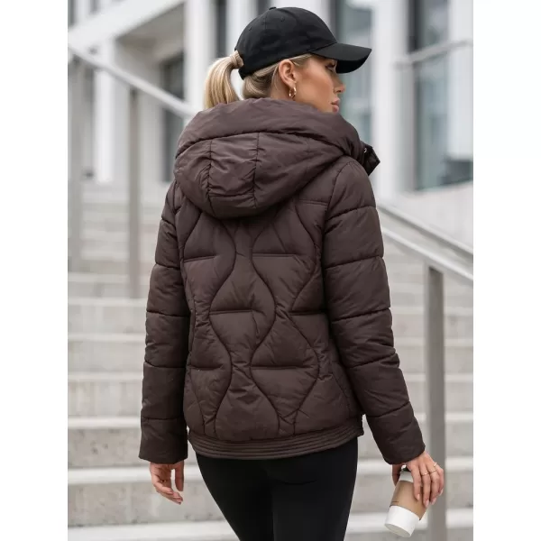  Дамско яке DSTREET TY5940 КАФЯВО 