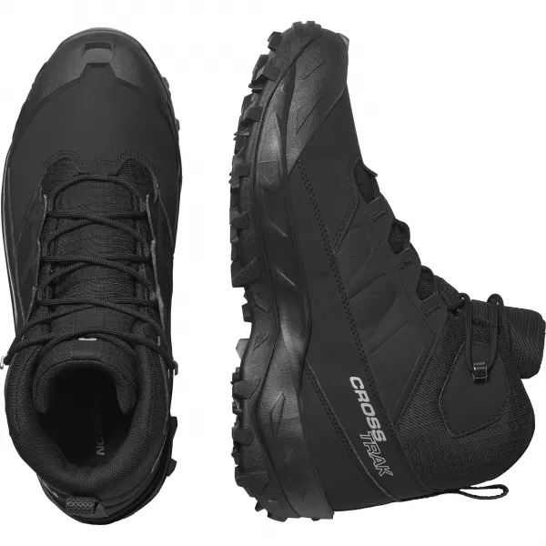  Мъжки обувки SALOMON CROSSTRAK WATERPROOF L47570200 ЧЕРНО/ЧЕРНО/АСФАЛТ 