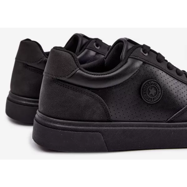  Мъжки кецове BIG STAR SHOES UU174327 ЧЕРЕН 