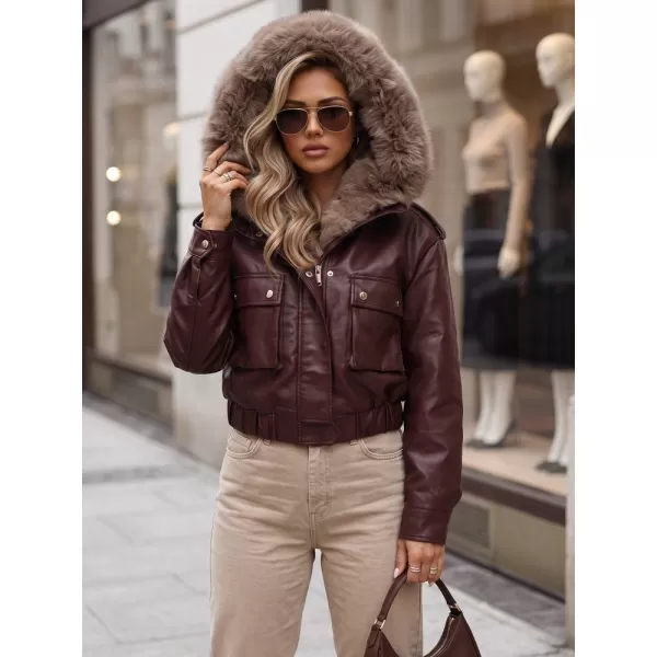 Дамско яке DSTREET TY5977 БОРДО 