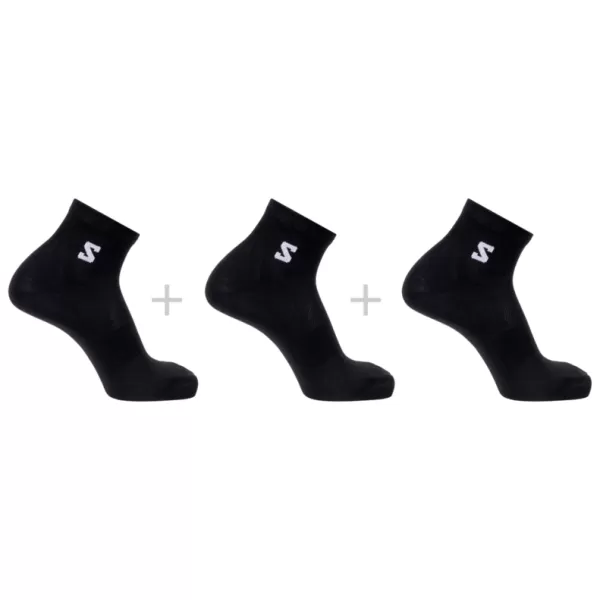  Чорапи SALOMON EVERYDAY LITE QUARTER 3-PACK LC2911700 ЧЕРЕН 