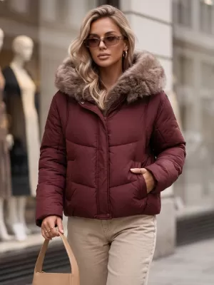 Дамско яке DSTREET TY5985 БОРДО