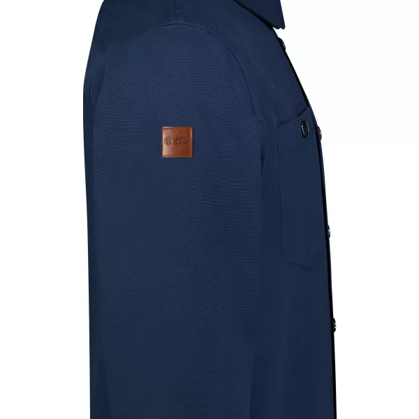  Мъжка фланелена риза NORDBLANC HAZE NBSSM8370 СИНЬО 