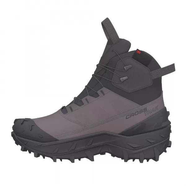  Дамски обувки SALOMON CROSSTRAK POWDER WATERPROOF L47569900 ДЕВЕТ ЖЕЛЯЗО/АКУЛА/ФАНТОМ 