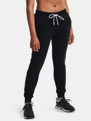 Дамски панталон UNDER ARMOUR UA RUSH FLEECE PANT 1365775-001 ЧЕРЕН