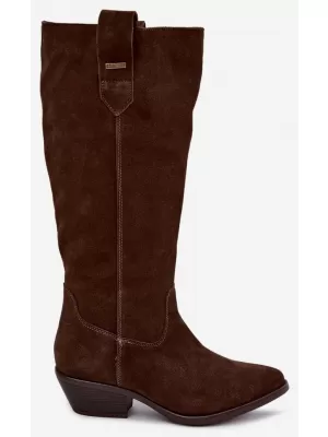 Дамски боти BIG STAR SHOES UU274519 ШОКОЛАД