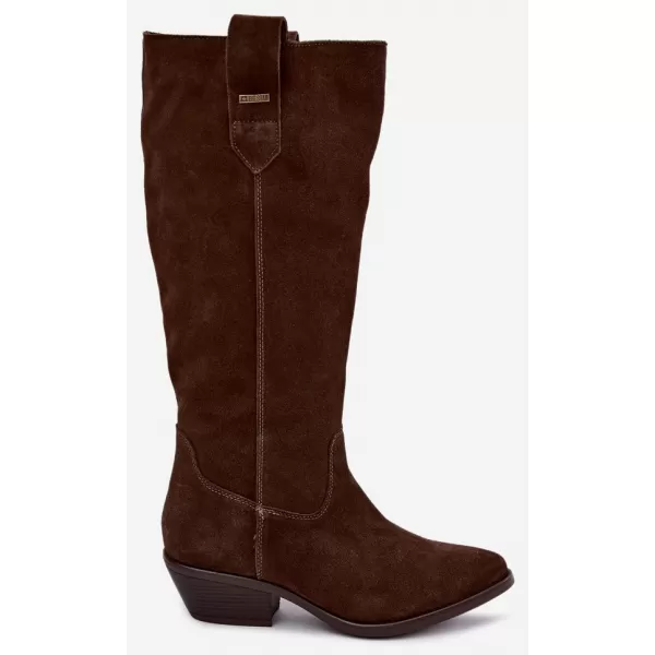  Дамски боти BIG STAR SHOES UU274519 ШОКОЛАД 