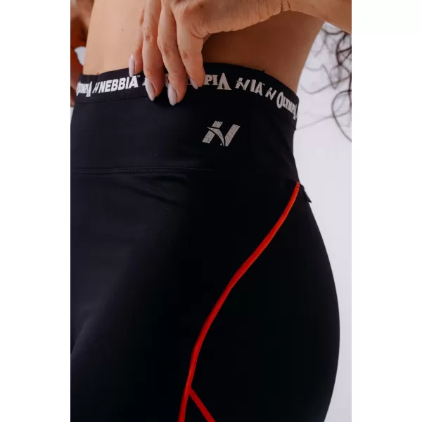  Дамски клин NEBBIA OLYMPIA HIGH-WAIST 935 ЧЕРЕН 