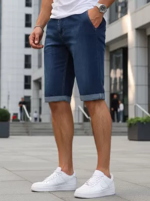 Мъжки шорти DSTREET SX2613 МОРСКО СИНЬО