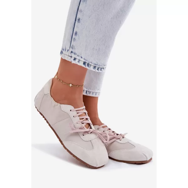  Дамски кецове BIG STAR SHOES TT274599 БЕЖОВО 
