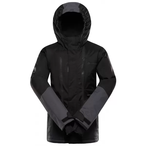  Детско ски яке ALPINE PRO DEARO 3 ЧЕРЕН 