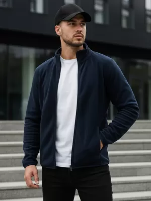Мъжки суичър DSTREET BX4775 ТЪМНО СИНЬО