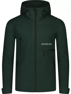 Мъжко водоустойчиво яке NORDBLANC RIGID NBSJM8313 ТЪМНО ЗЕЛЕНО