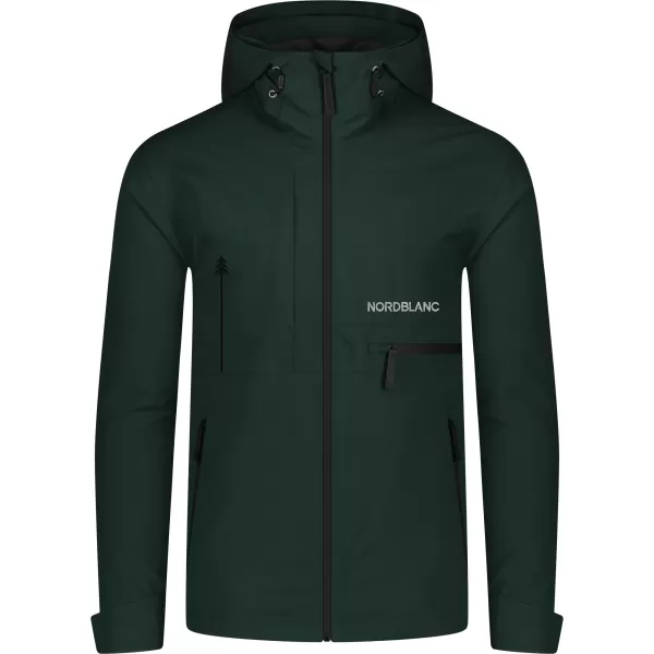  Мъжко водоустойчиво яке NORDBLANC RIGID NBSJM8313 ТЪМНО ЗЕЛЕНО 