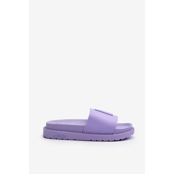  Дамски чехли BIG STAR SHOES LL274426 ВИОЛЕТОВО 