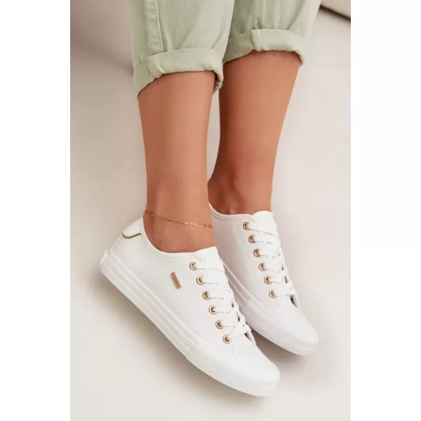  Дамски кецове BIG STAR SHOES TT274003 БЯЛО 