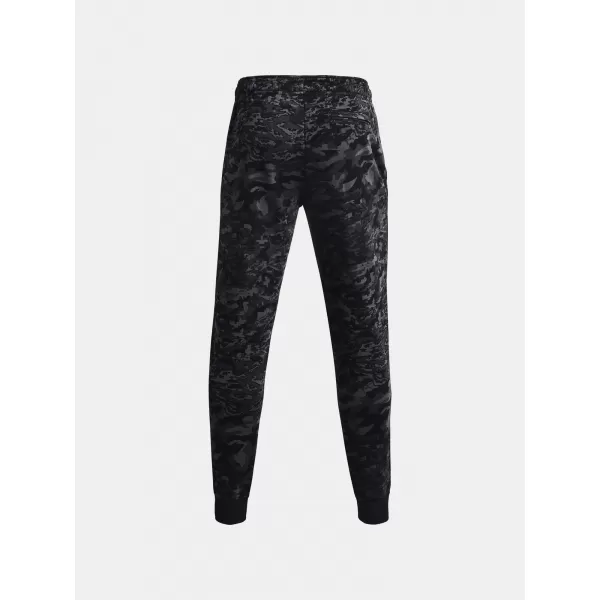  Мъжки спортен панталон UNDER ARMOUR RIVAL FLC CAMO SCRIPT JGR 1366313-001 ЧЕРЕН 