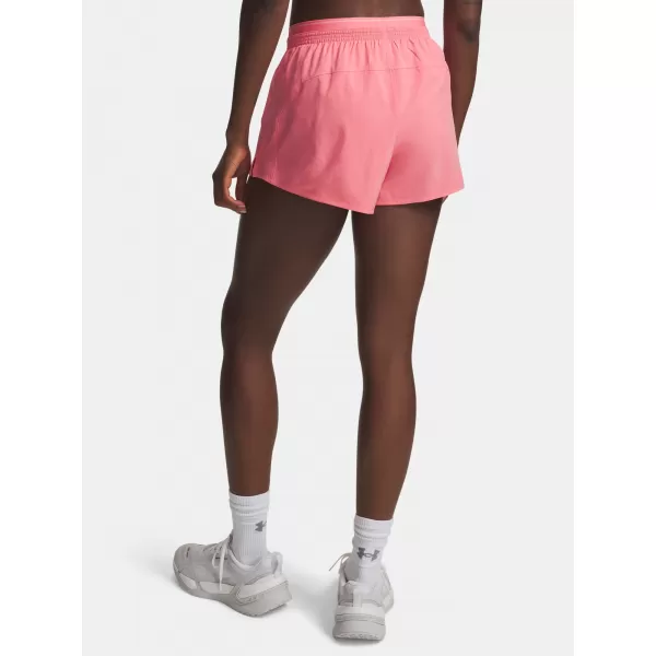  Дамски шорти UNDER ARMOUR VANISH WOVEN 3IN SHORTS 6009965-600 РОЗОВО 