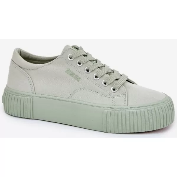  Дамски кецове BIG STAR SHOES 36575-19 ЗЕЛЕНО 