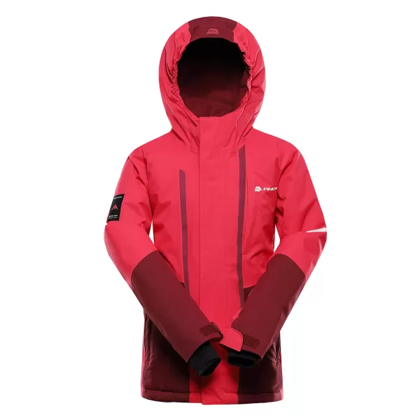 Детско ски яке ALPINE PRO DEARO 3 МАЛИНА 