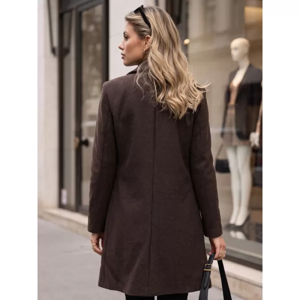 Дамско палто DSTREET NY0795 КАФЯВО 