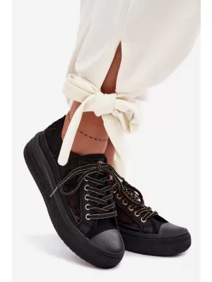 Дамски кецове LEE COOPER LCW-26-44-4479 ЧЕРЕН