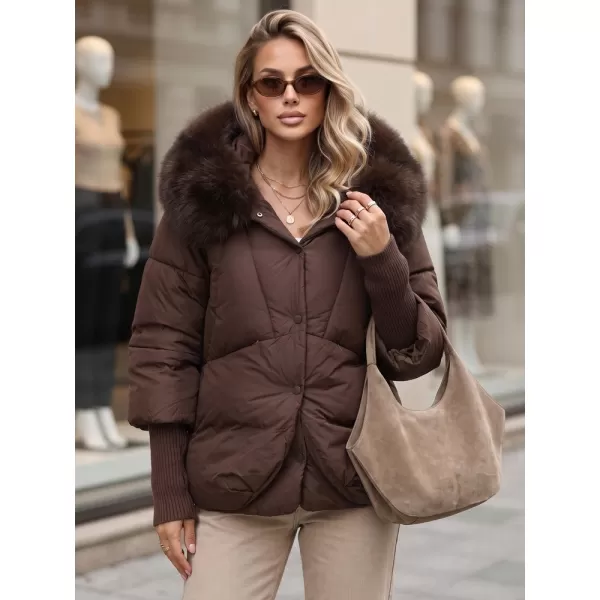  Дамско яке DSTREET TY5890 КАФЯВО 