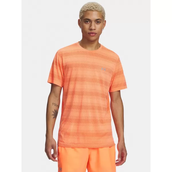  Мъжка тениска UNDER ARMOUR VELOCITI SS 6009517-824 ОРАНЖЕВО 