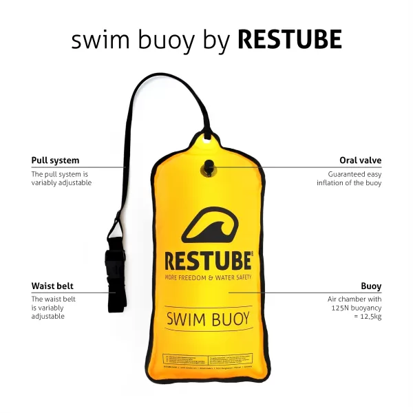  Спасителна система RESTUBE Swim Buoy НЕОПРЕДЕЛЕН 