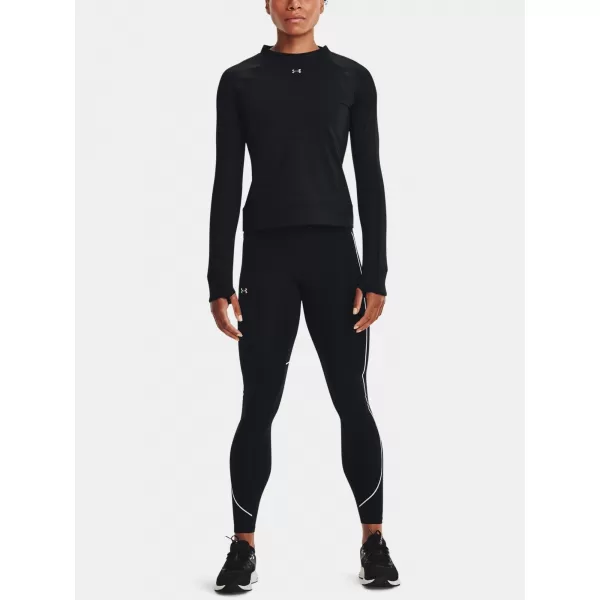  Дамски термо клин UNDER ARMOUR UA RUSH CG NOVELTY LEGGING 1365720-001 ЧЕРЕН 