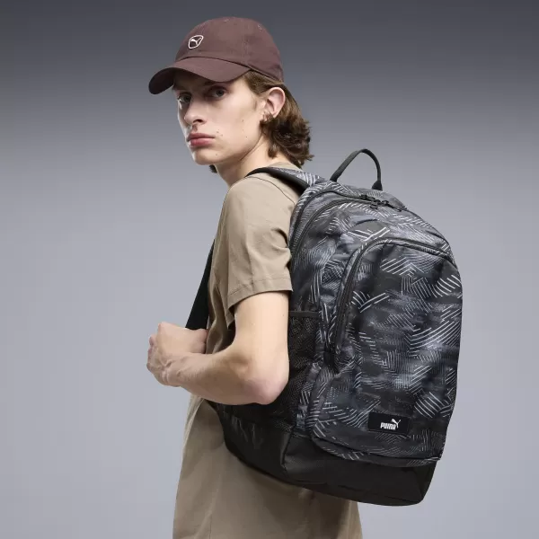  Раница PUMA ACADEMY AOP BACKPACK 09115026 ПЛОСЪК СРЕДНО СИВ/КАМУФЛАЖЕН АОП 