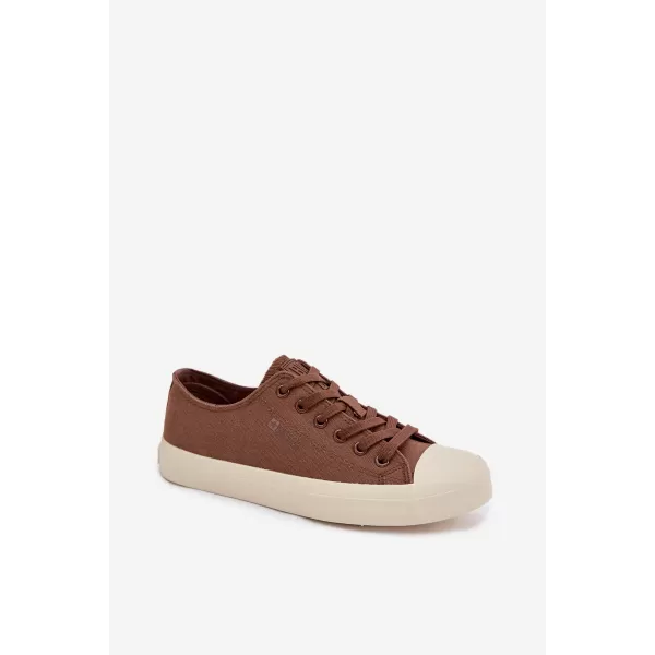  Дамски кецове BIG STAR SHOES TT274123 КАФЯВО/БЕЖОВО 