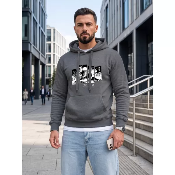  Мъжки суичър DSTREET NX5146BX-05-09 ТЪМНО СИВО 